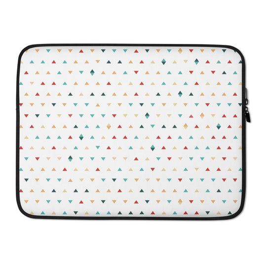 Scattered Triangles Laptop Sleeve