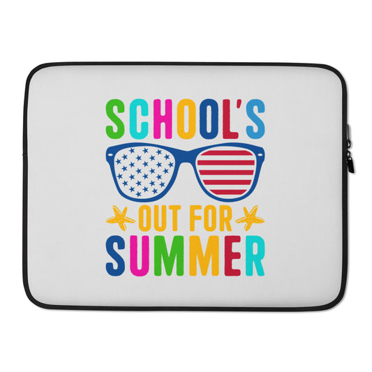 School's Out for the Summer Laptop Sleeve