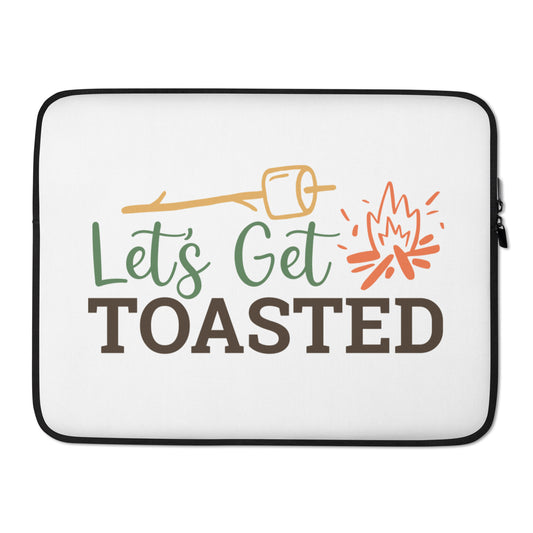Let's Get Toasted Laptop Sleeve