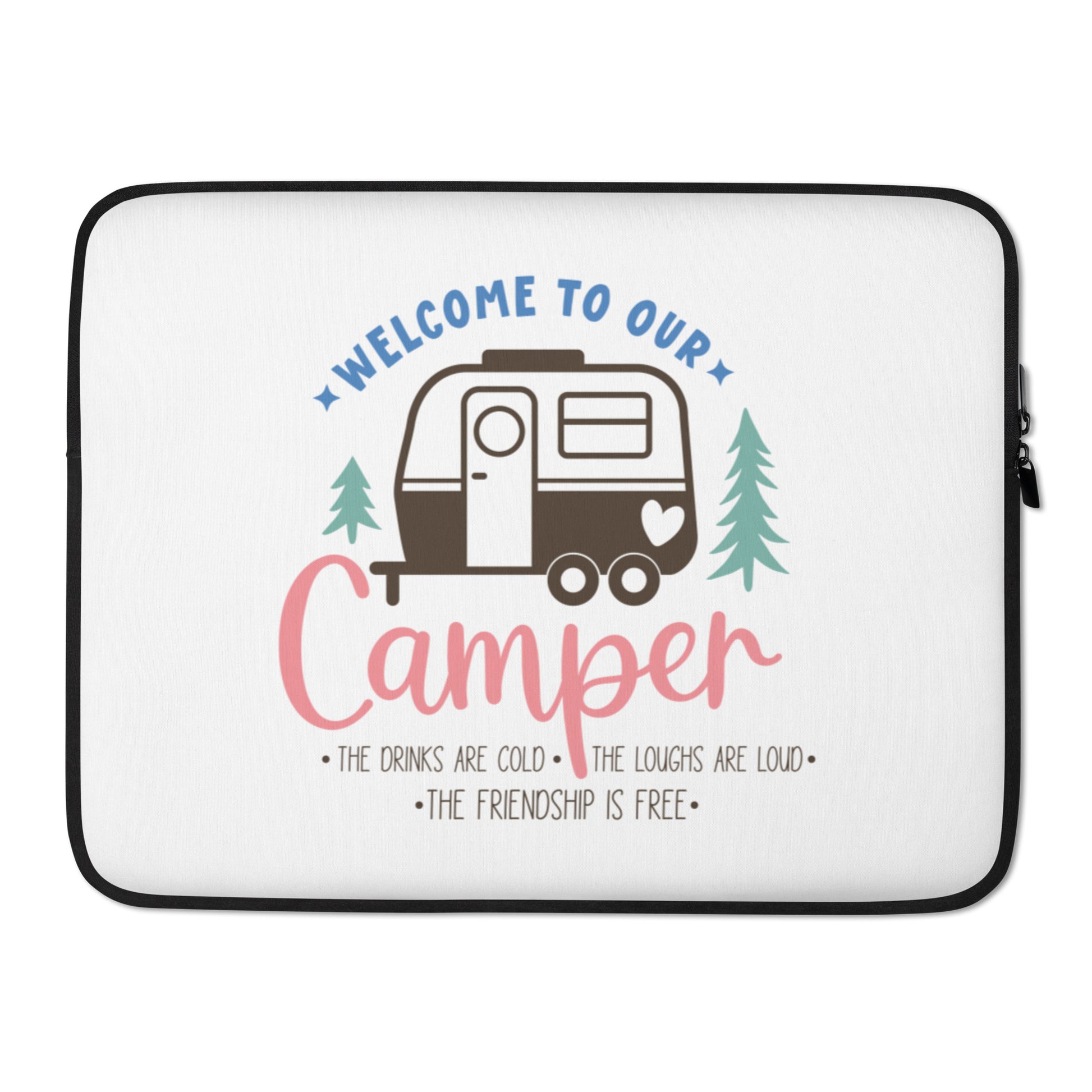 Welcome to Our Camper Laptop Sleeve