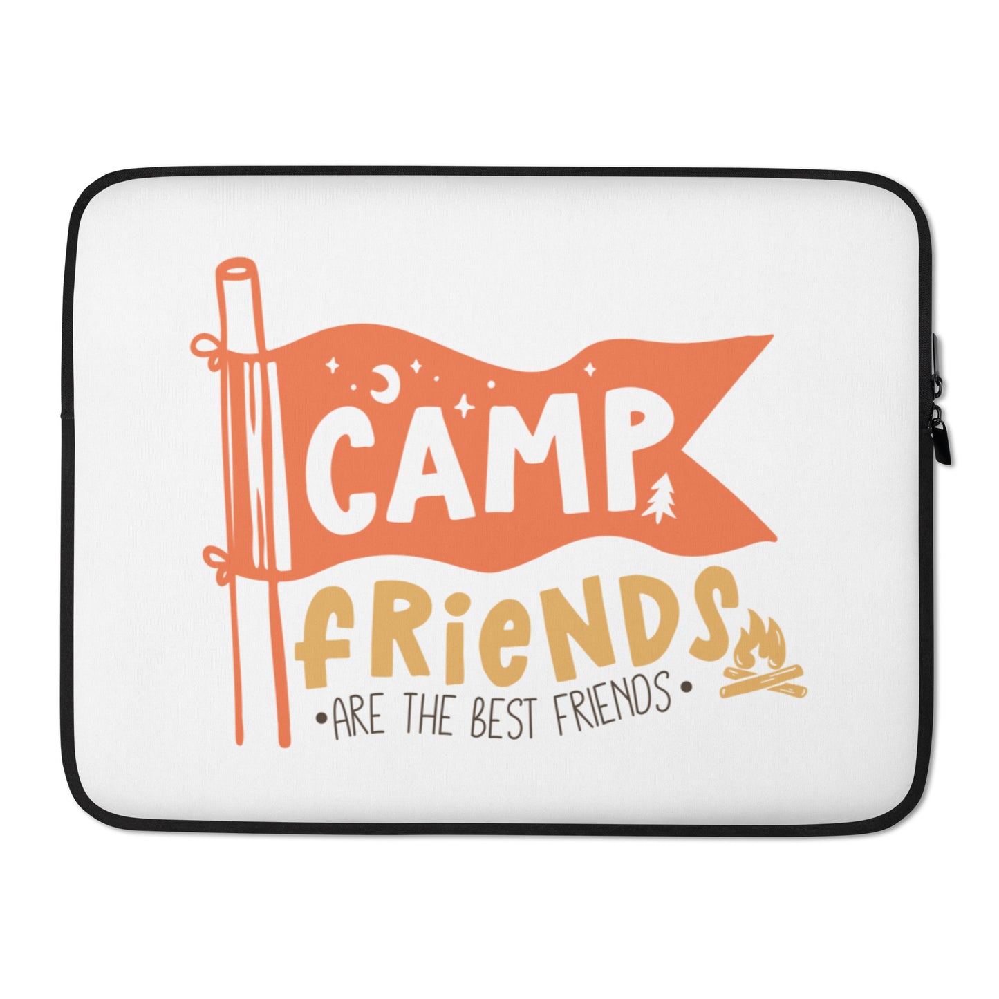 Camp Friends Are the Best Friends Laptop Sleeve
