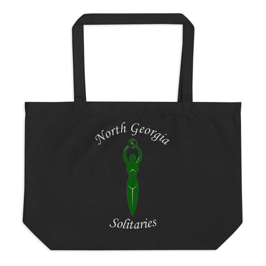 North Georgia Solitaries Large organic tote bag