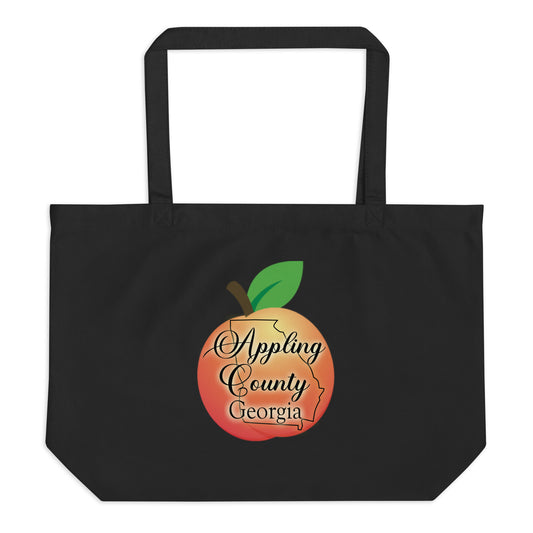 Appling County Georgia Large organic tote bag