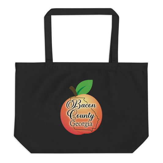 Bacon County Georgia Large organic tote bag