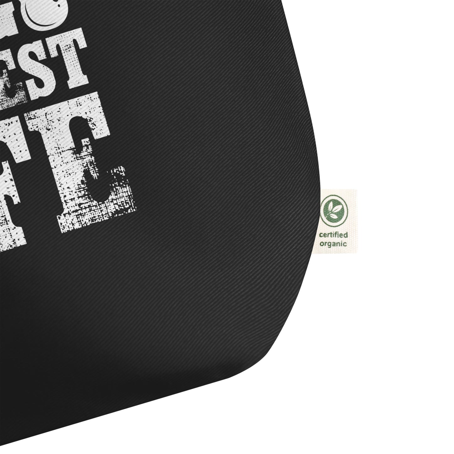 Lifting My Best Life Large organic tote bag