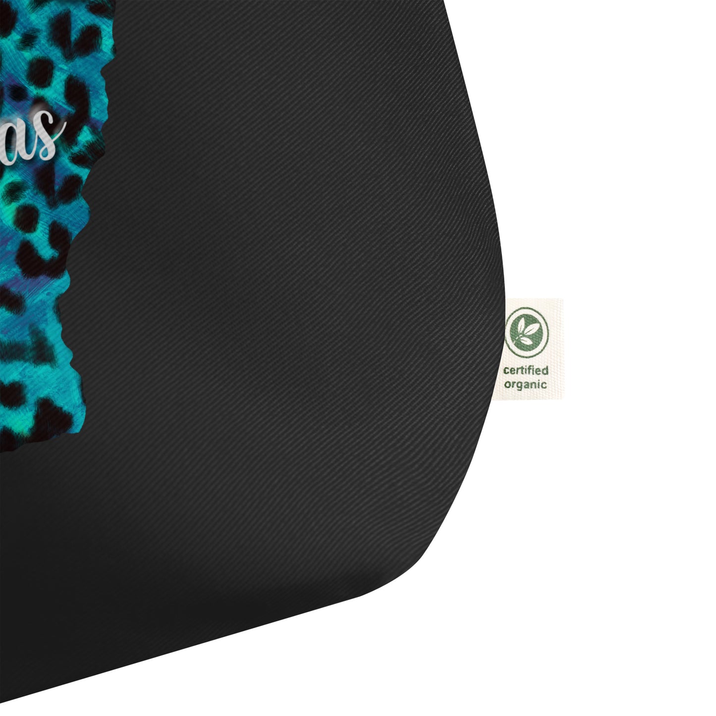 Arkansas Blue Leopard Large organic tote bag