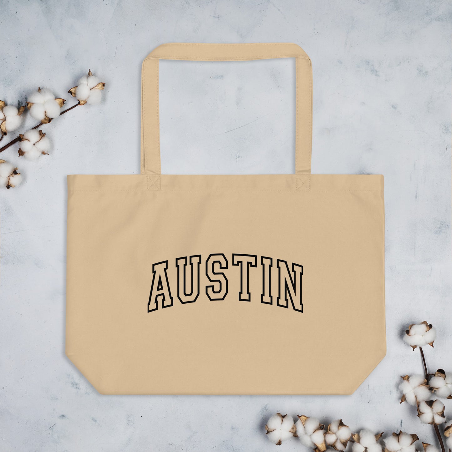 Austin Large organic tote bag
