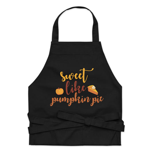 Sweet Like Pumpkin Organic cotton apron