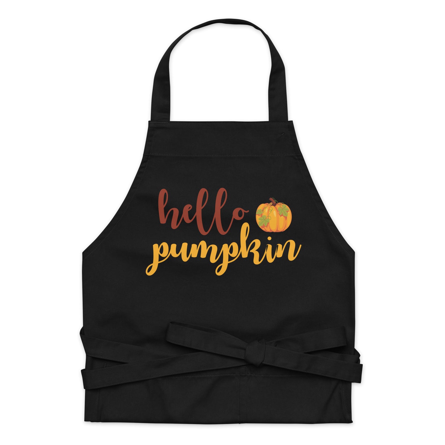 Hello Pumpkin Organic cotton apron