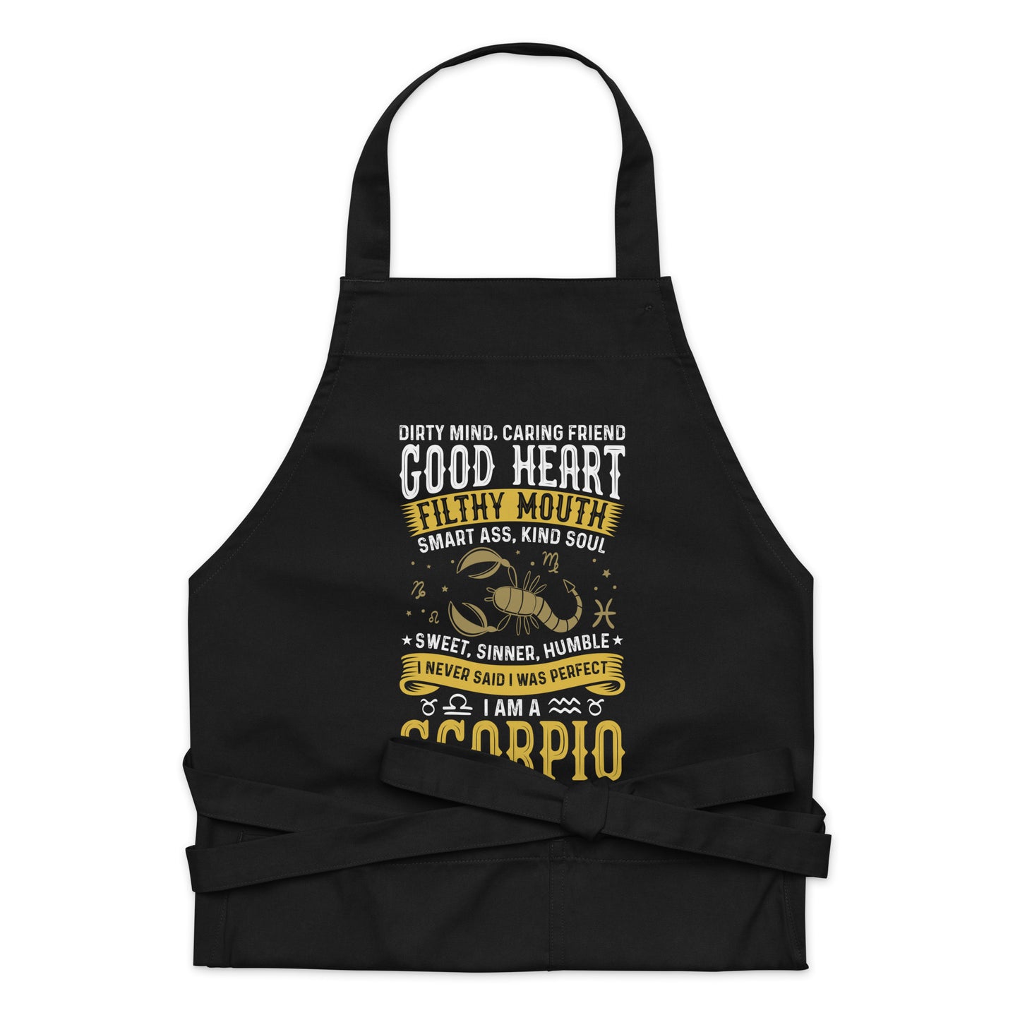Scorpio Organic cotton apron