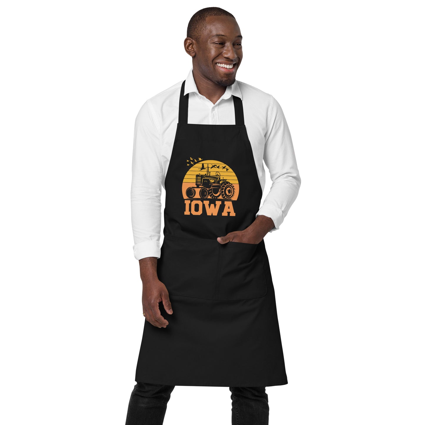 Iowa Organic cotton apron