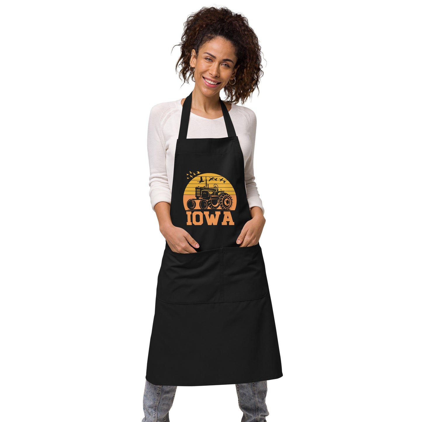 Iowa Organic cotton apron