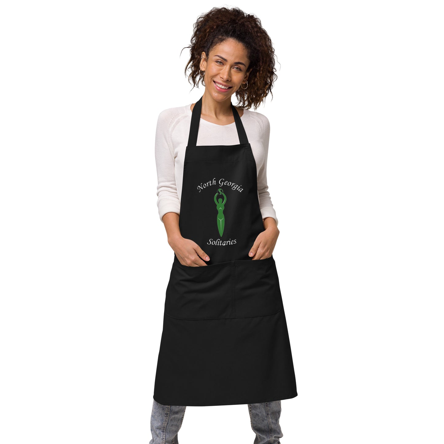 North Georgia Solitaries Organic cotton apron