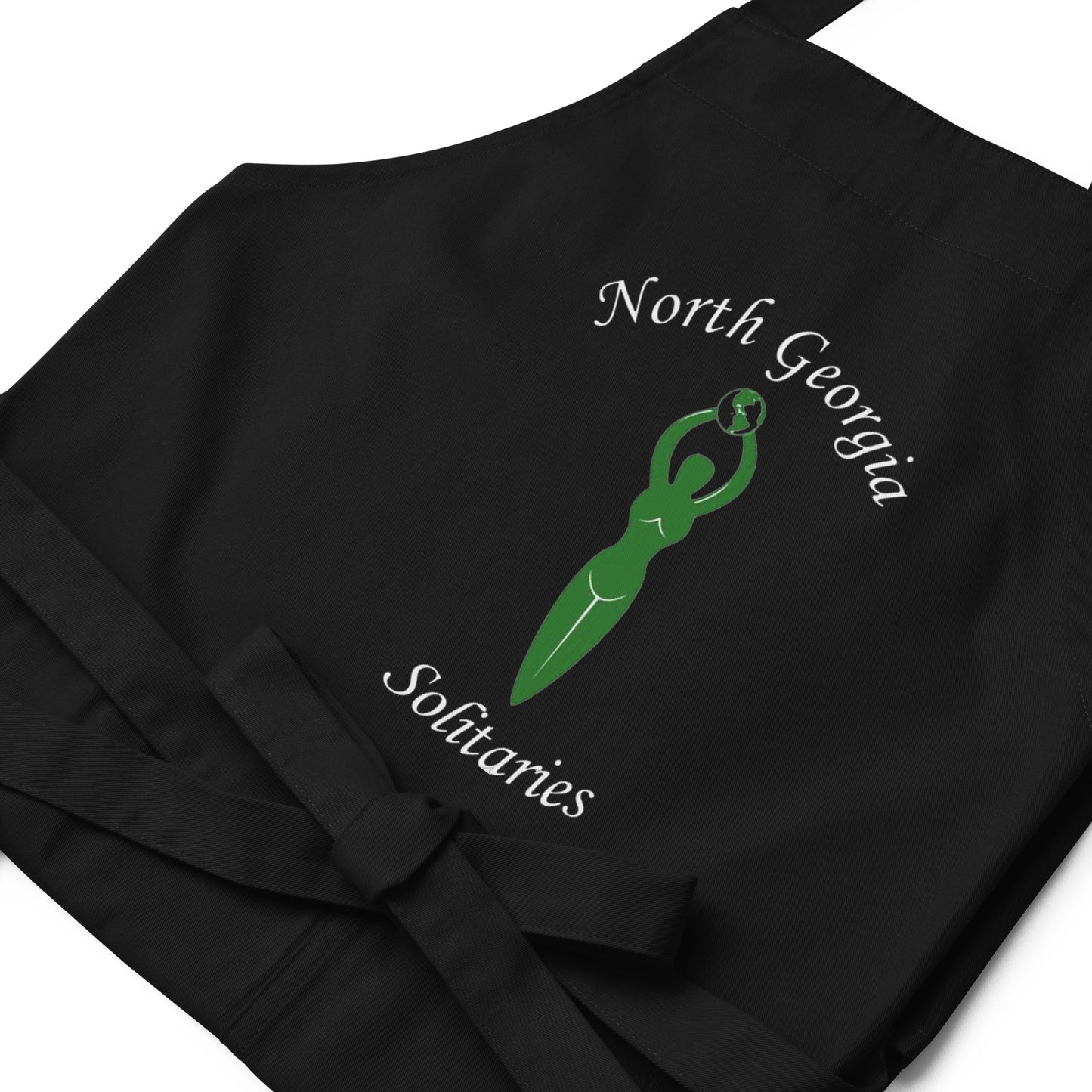 North Georgia Solitaries Organic cotton apron