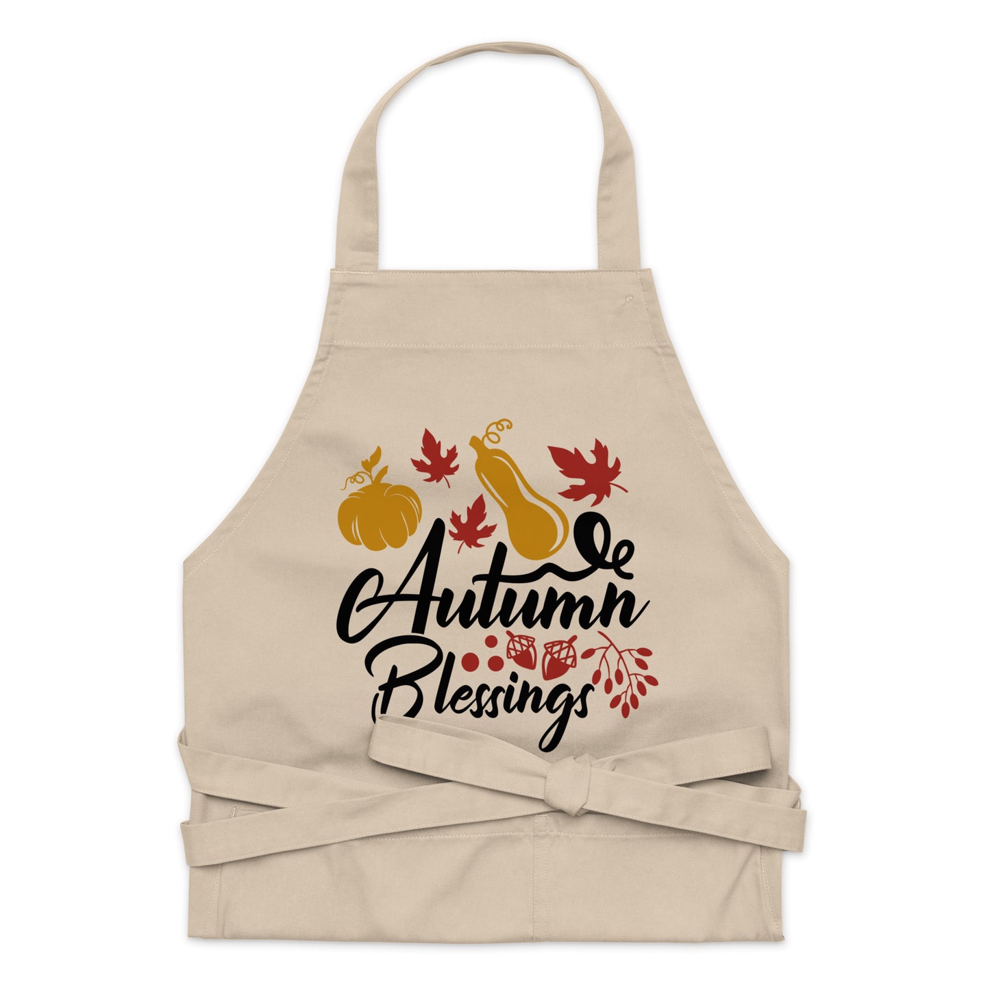 Autumn Blessings Organic cotton apron
