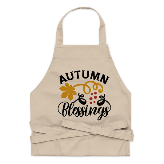 Autumn Blessings Organic cotton apron