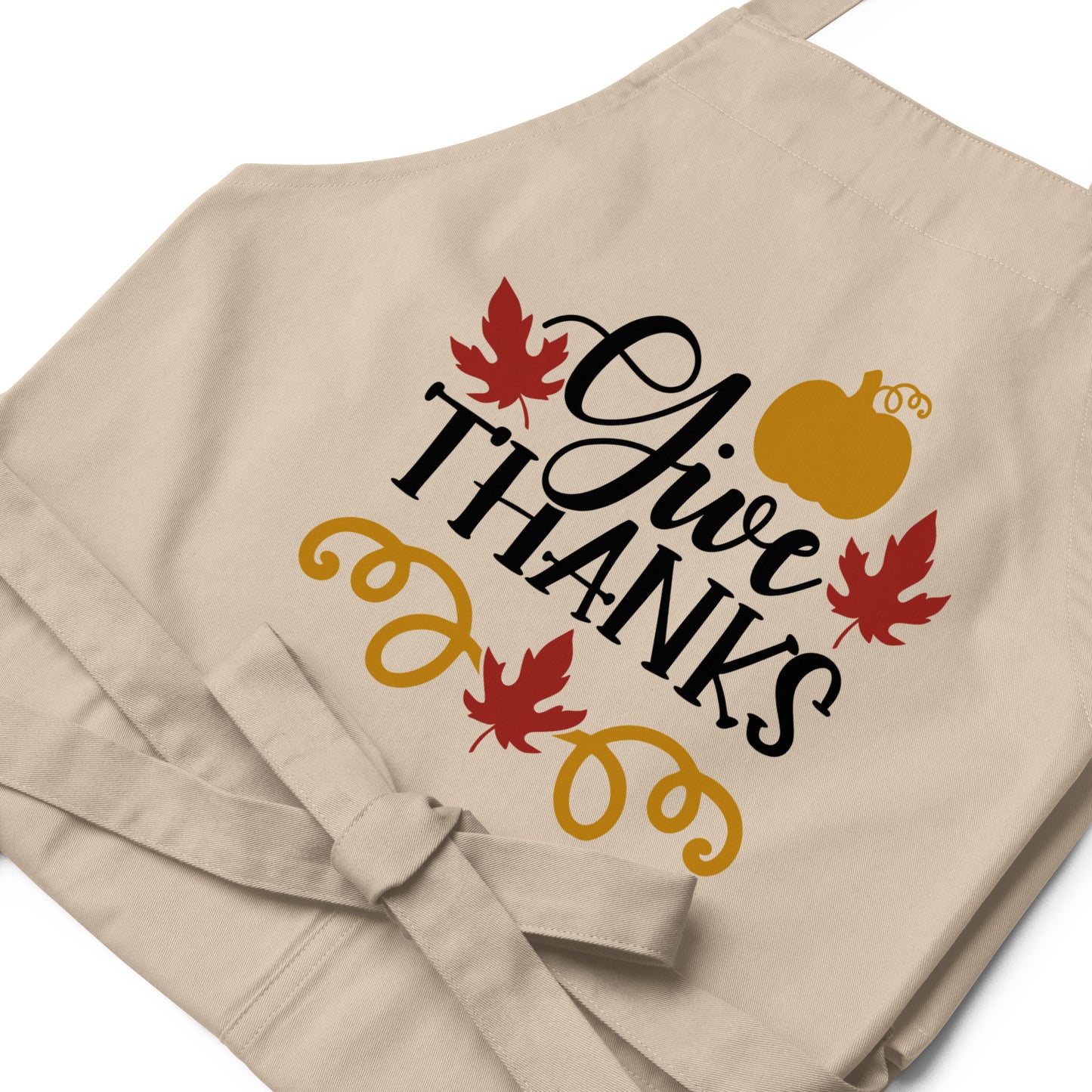 Give Thanks Organic cotton apron