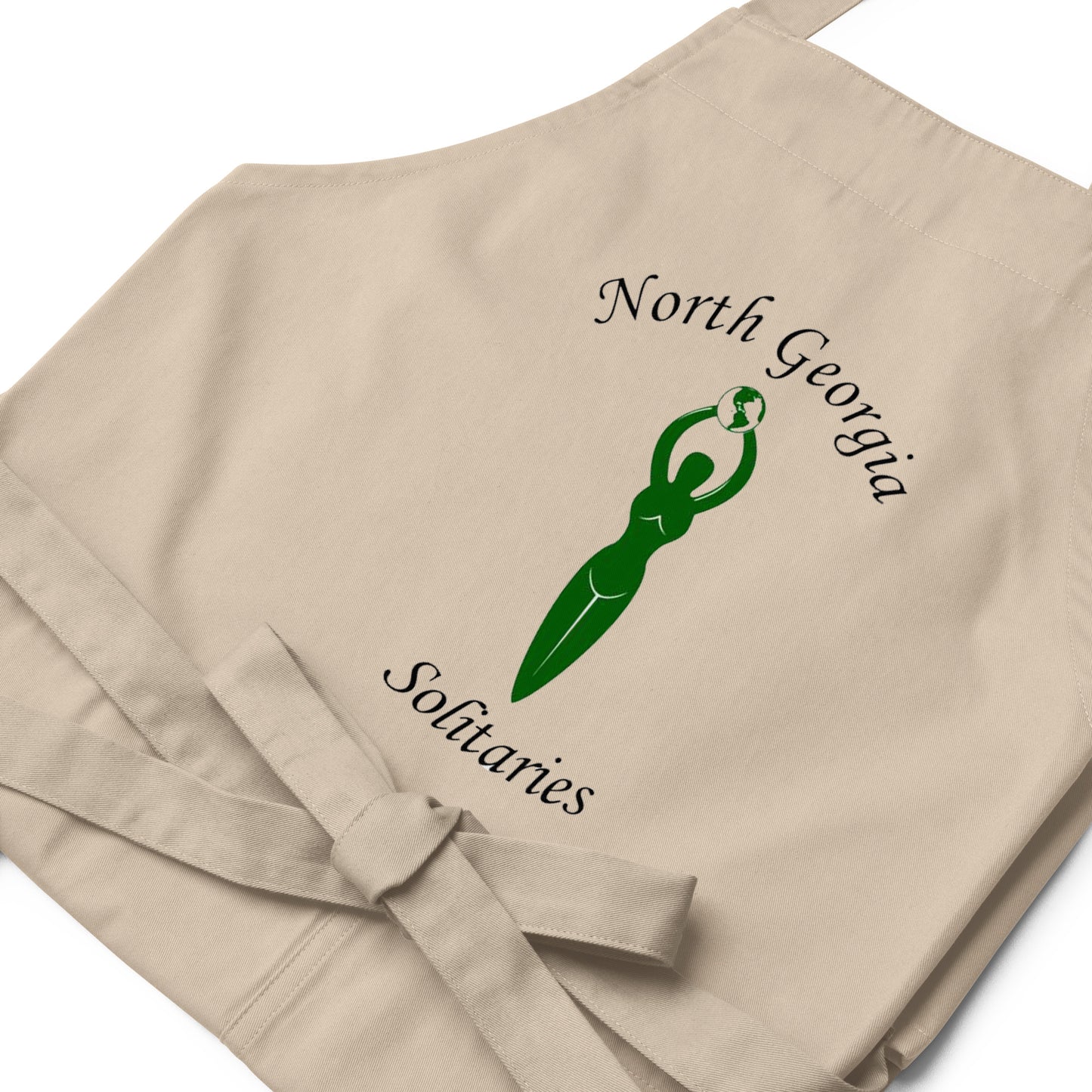 North Georgia Solitaries Organic cotton apron