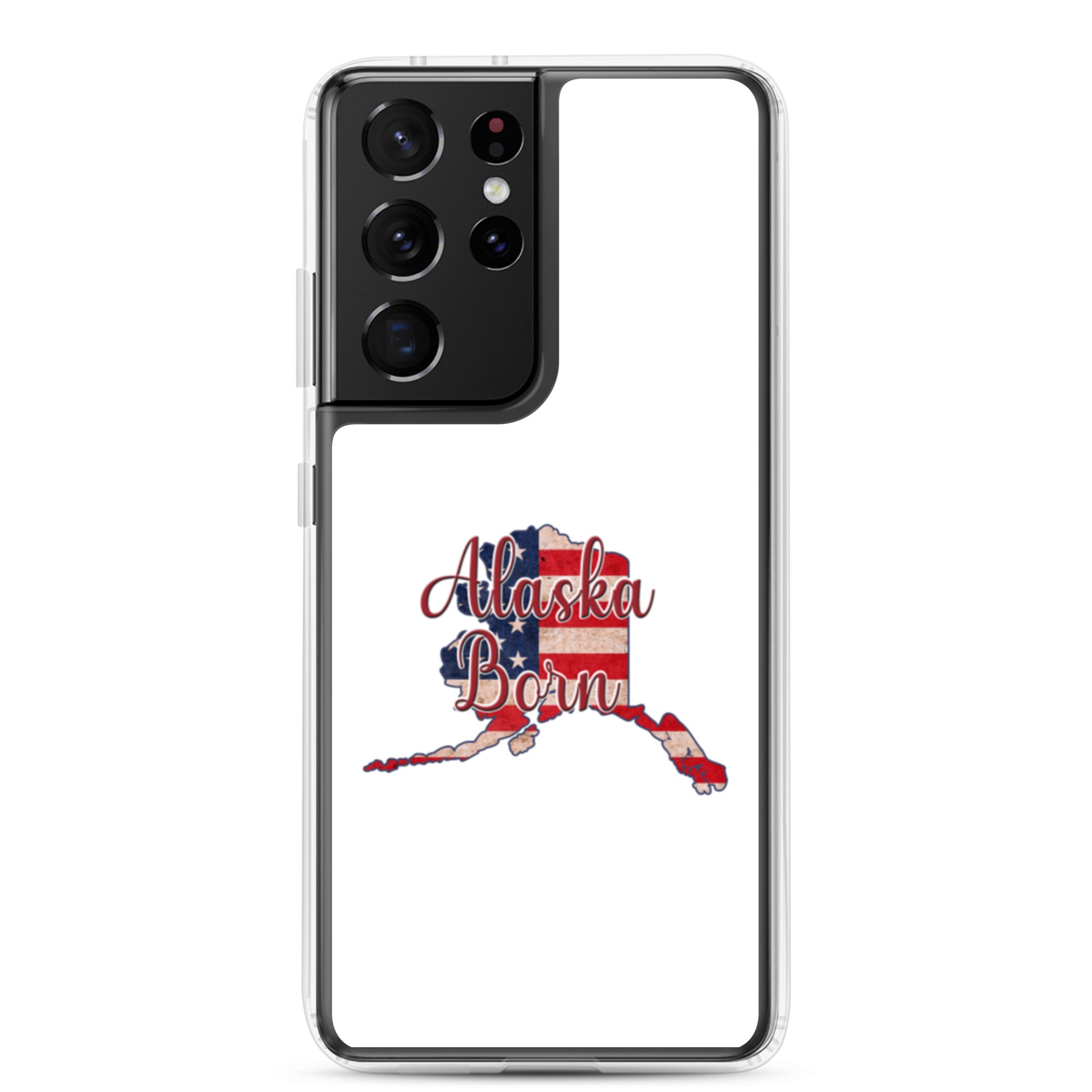 Alaska Born US Flag Samsung Case