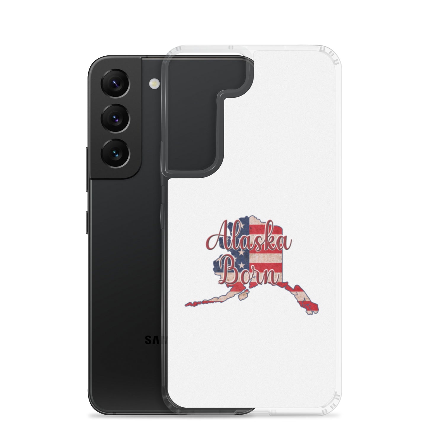 Alaska Born US Flag Samsung Case