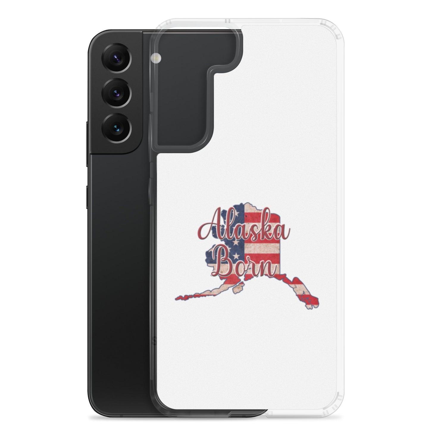 Alaska Born US Flag Samsung Case