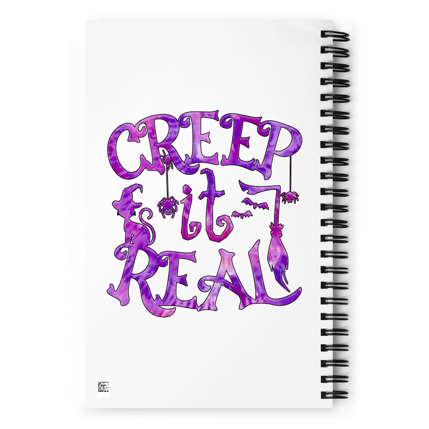 Creep it Real Spiral notebook
