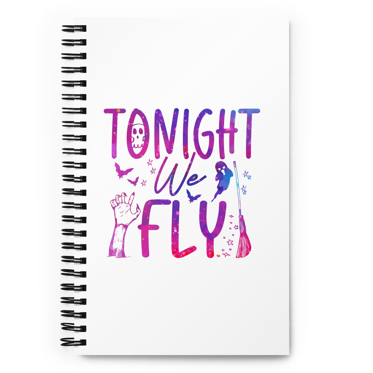 Tonight We Fly Spiral notebook