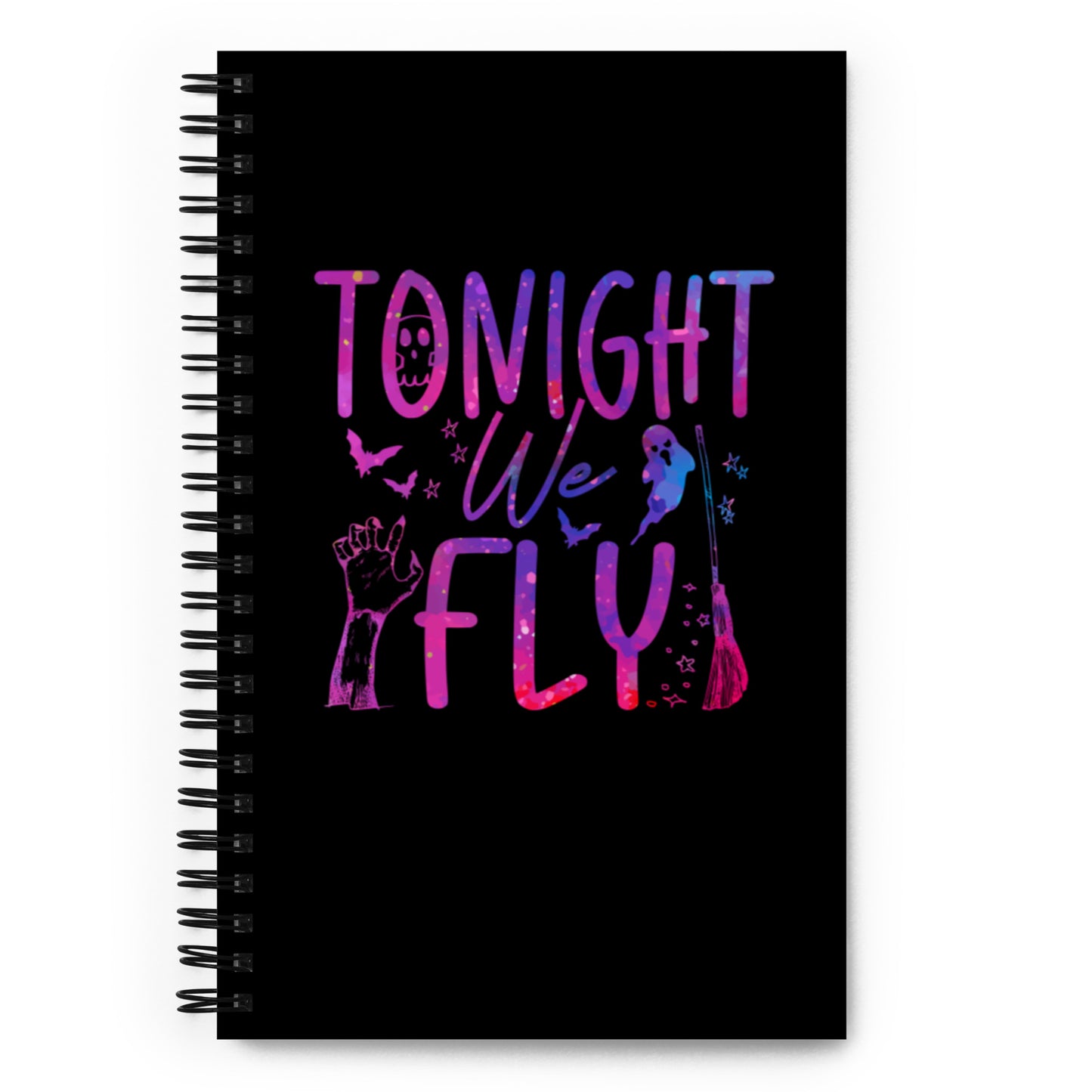 Tonight We Fly Spiral notebook