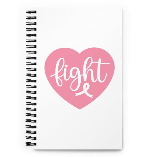 Fight Spiral notebook
