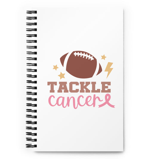 Tackle Cancer Spiral notebook