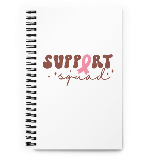 Support Squad Spiral notebook