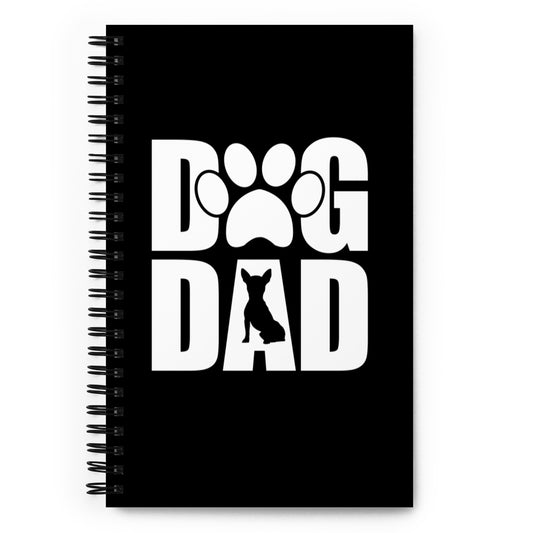 Dog Dad Spiral notebook