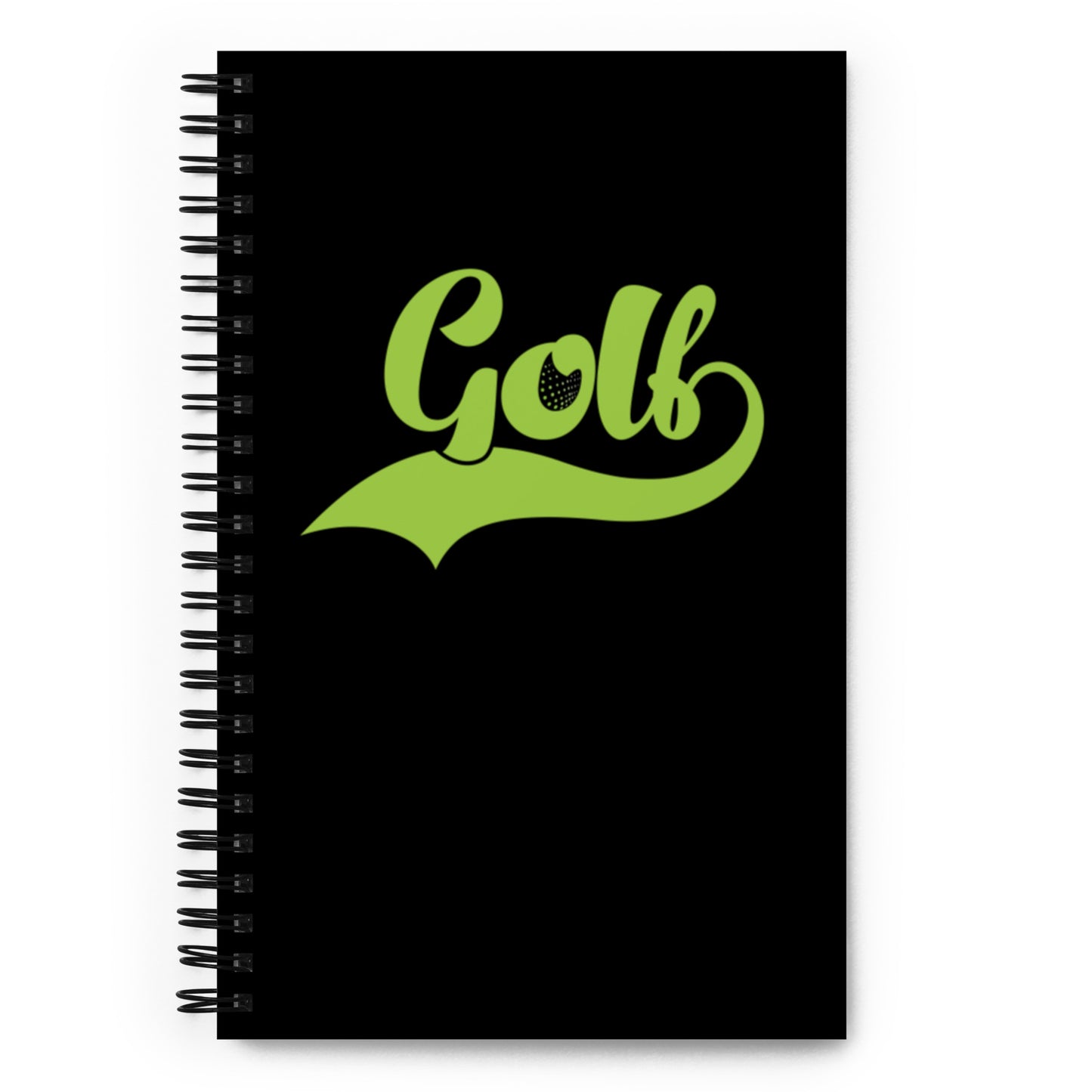 Golf Spiral notebook