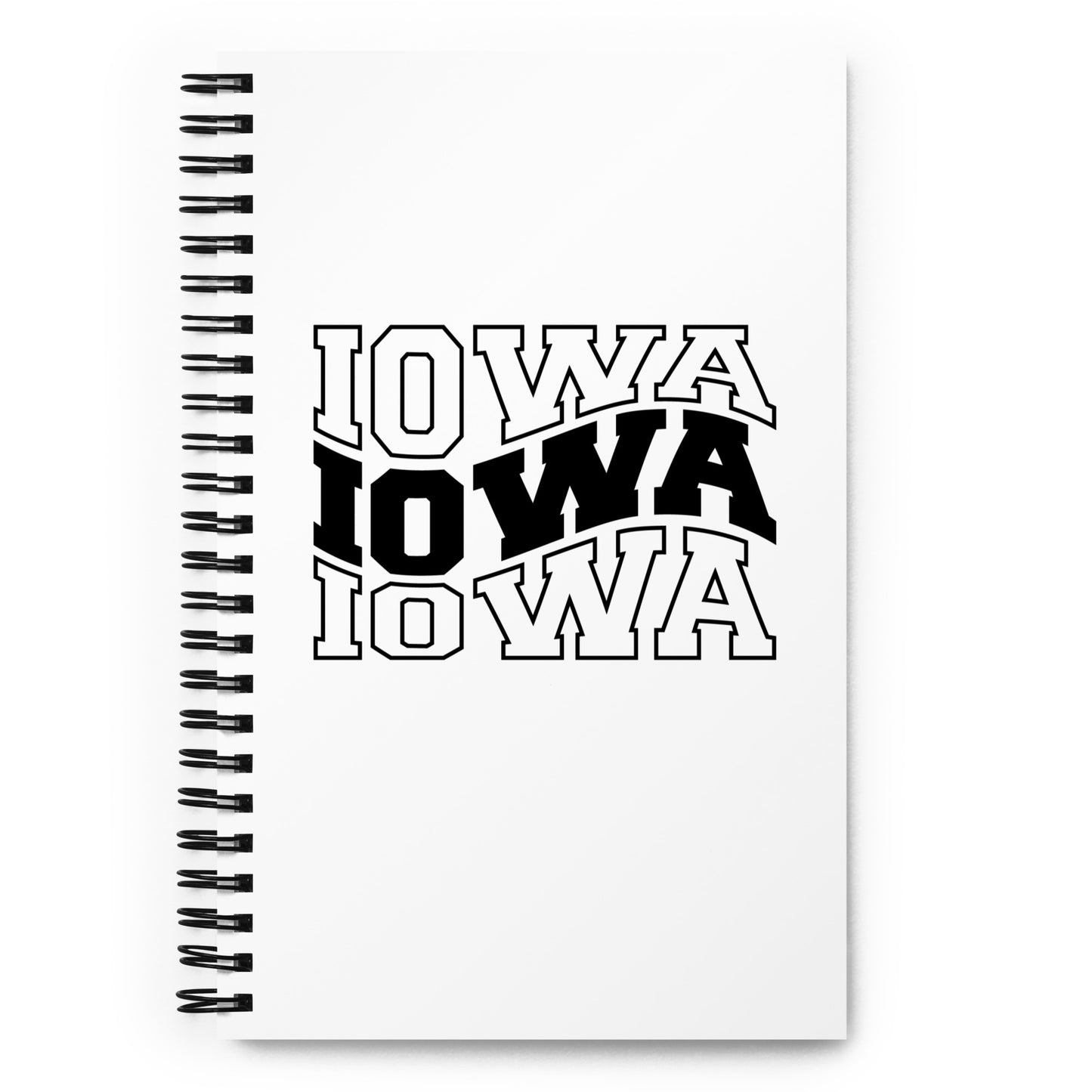 Iowa Spiral notebook