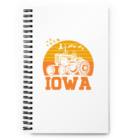 Iowa Spiral notebook