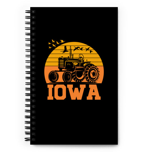 Iowa Spiral notebook