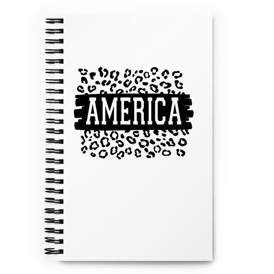 America Spiral notebook