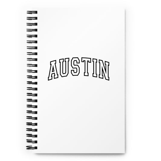 Austin Spiral notebook