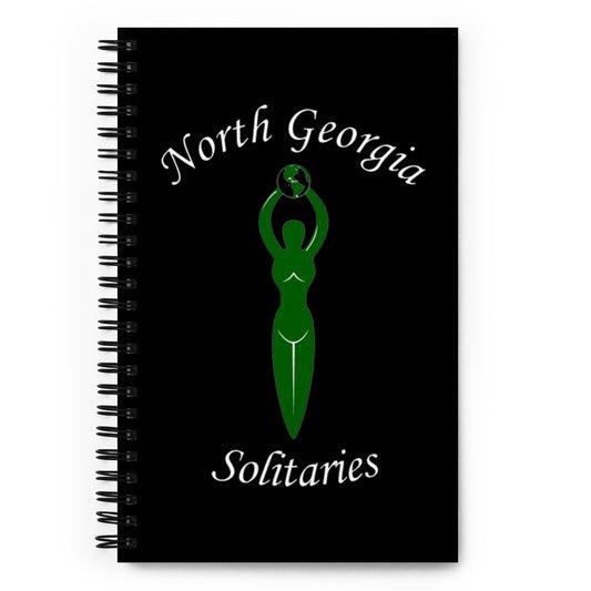 North Georgia Solitaries Spiral notebook