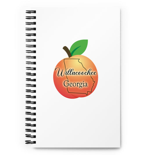 Willacoochee Georgia Spiral notebook