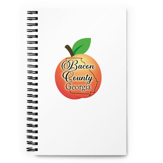 Bacon County Georgia Spiral notebook