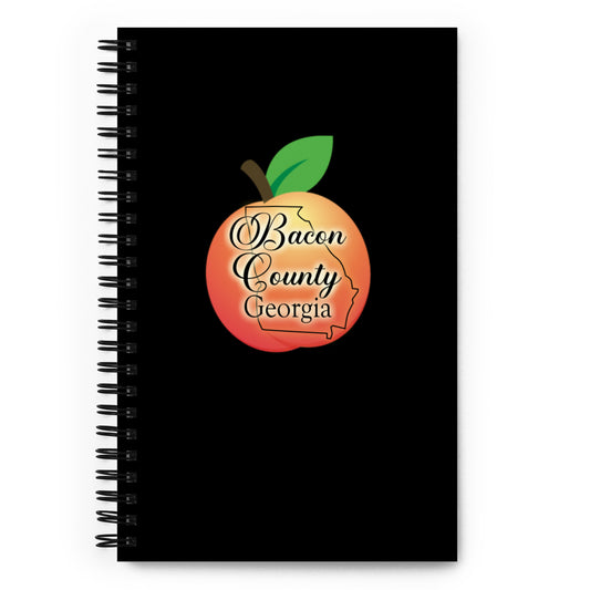 Bacon County Georgia Spiral notebook
