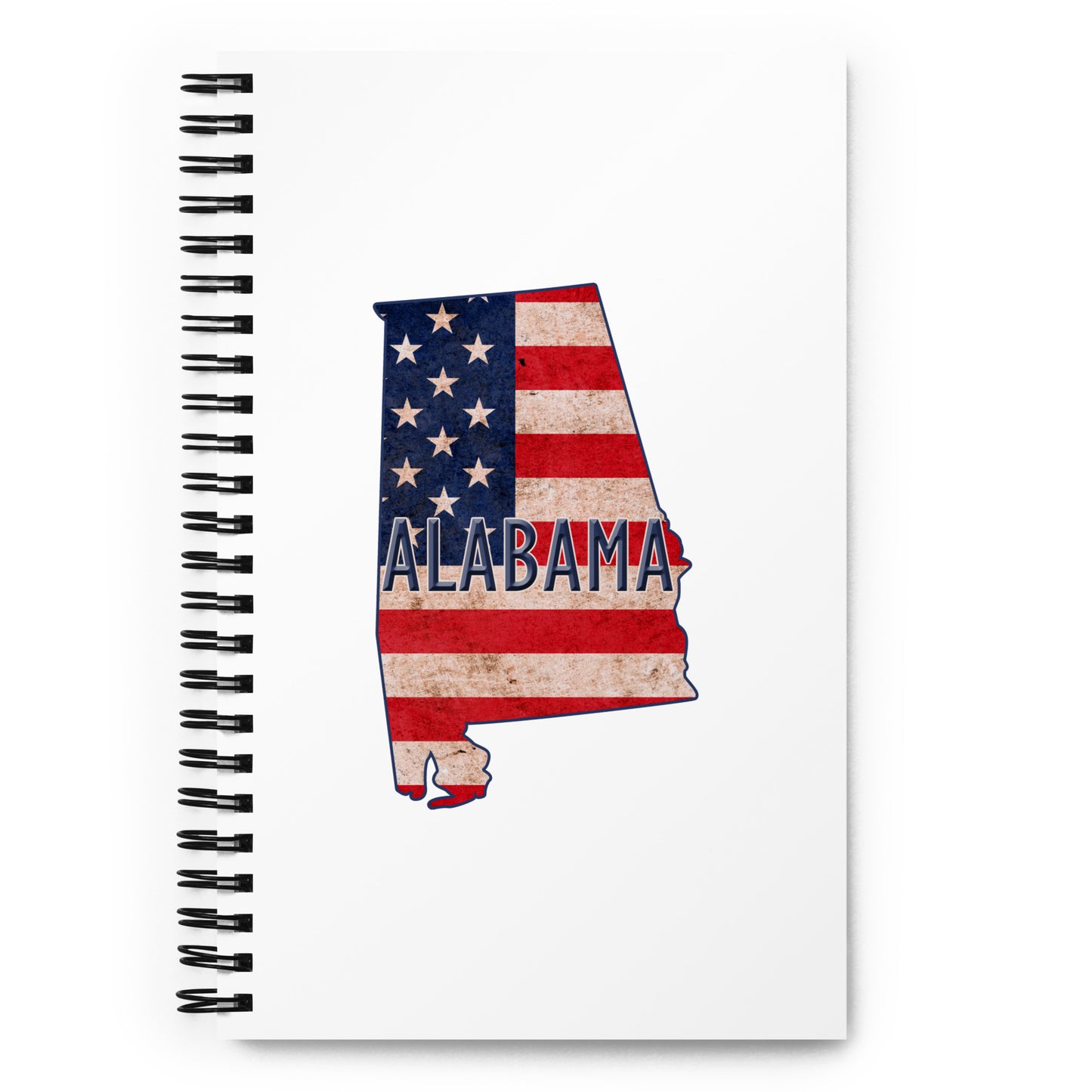 Alabama Spiral notebook