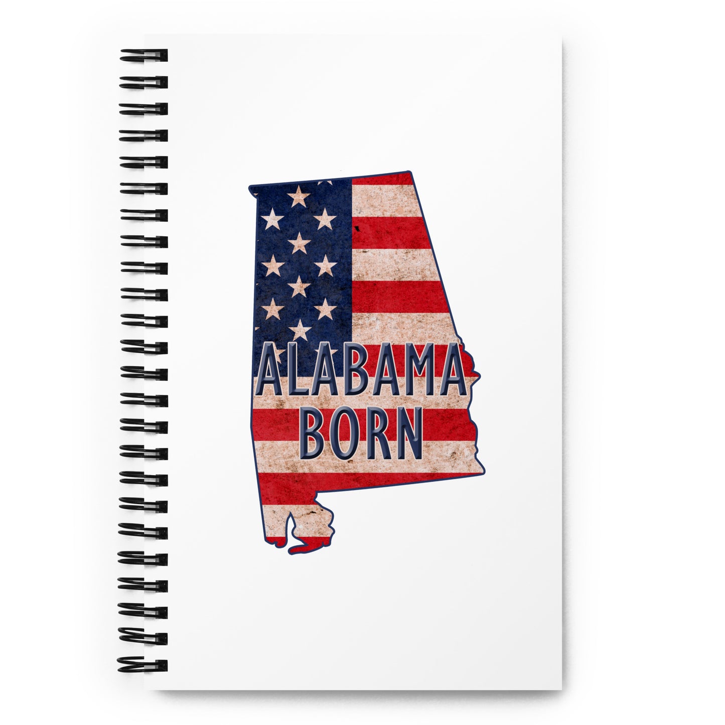 Alabama Spiral notebook
