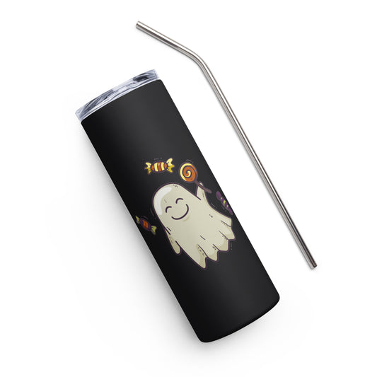 Cute Ghost Stainless steel tumbler