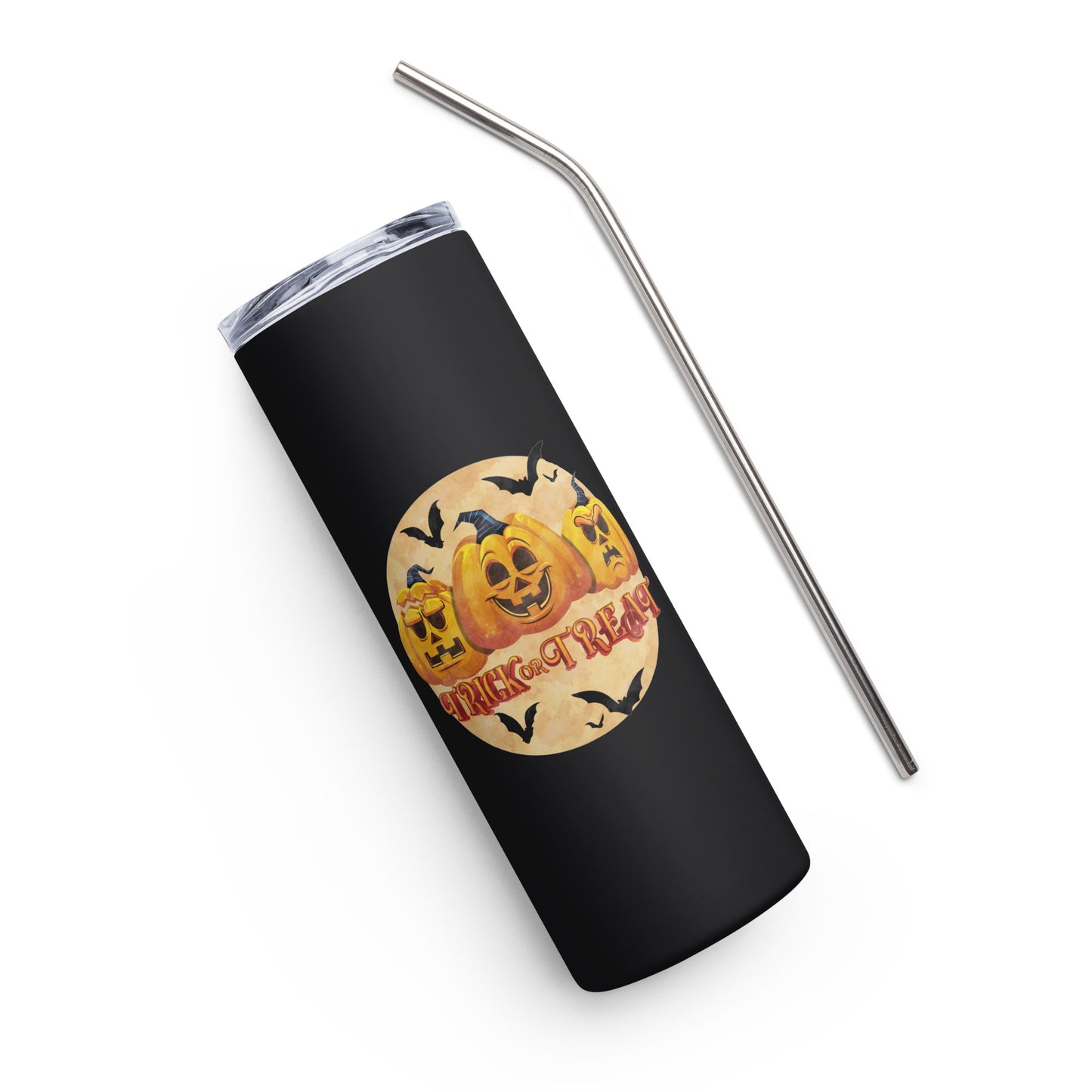 Trick or Treat Stainless steel tumbler