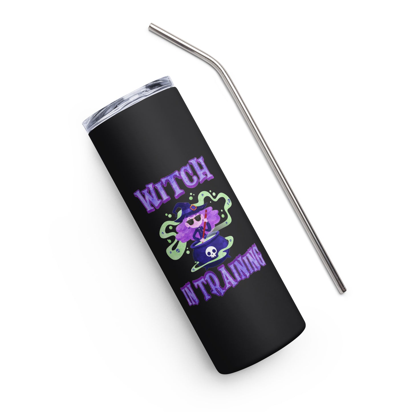 Witch in Training Stainless steel tumbler