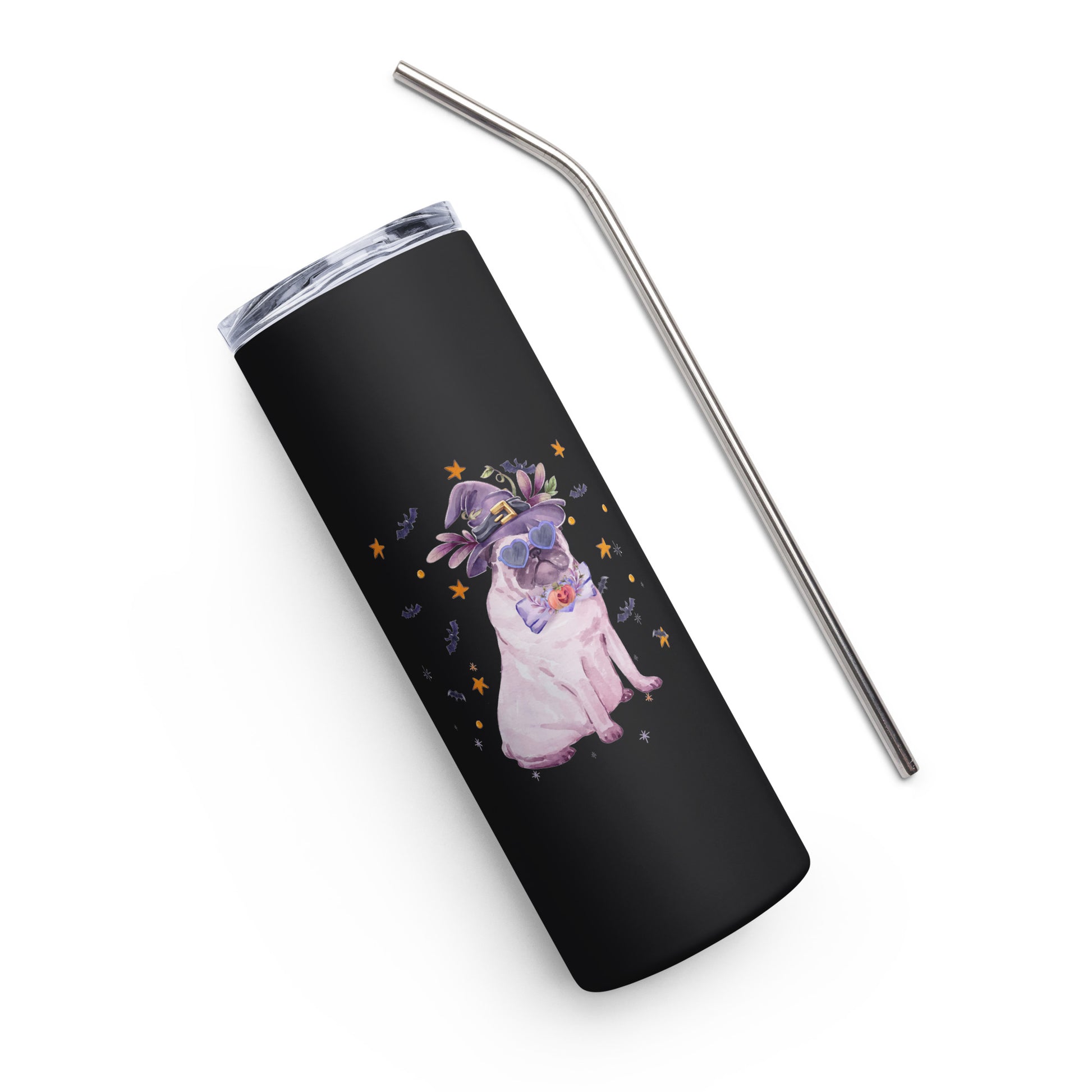Witch Dog Stainless steel tumbler