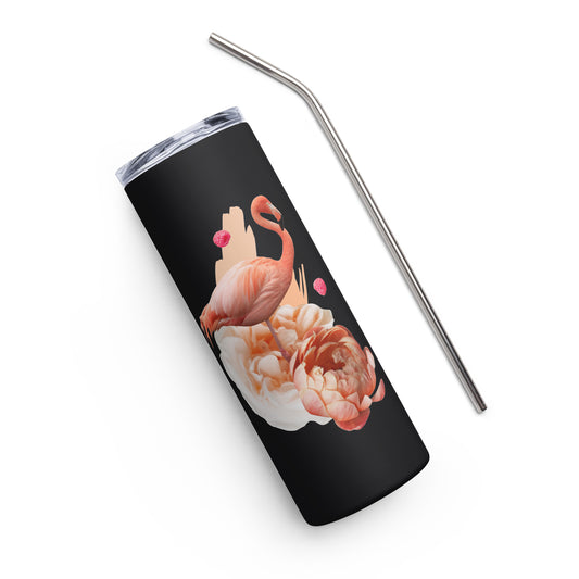 Flamingo Stainless steel tumbler