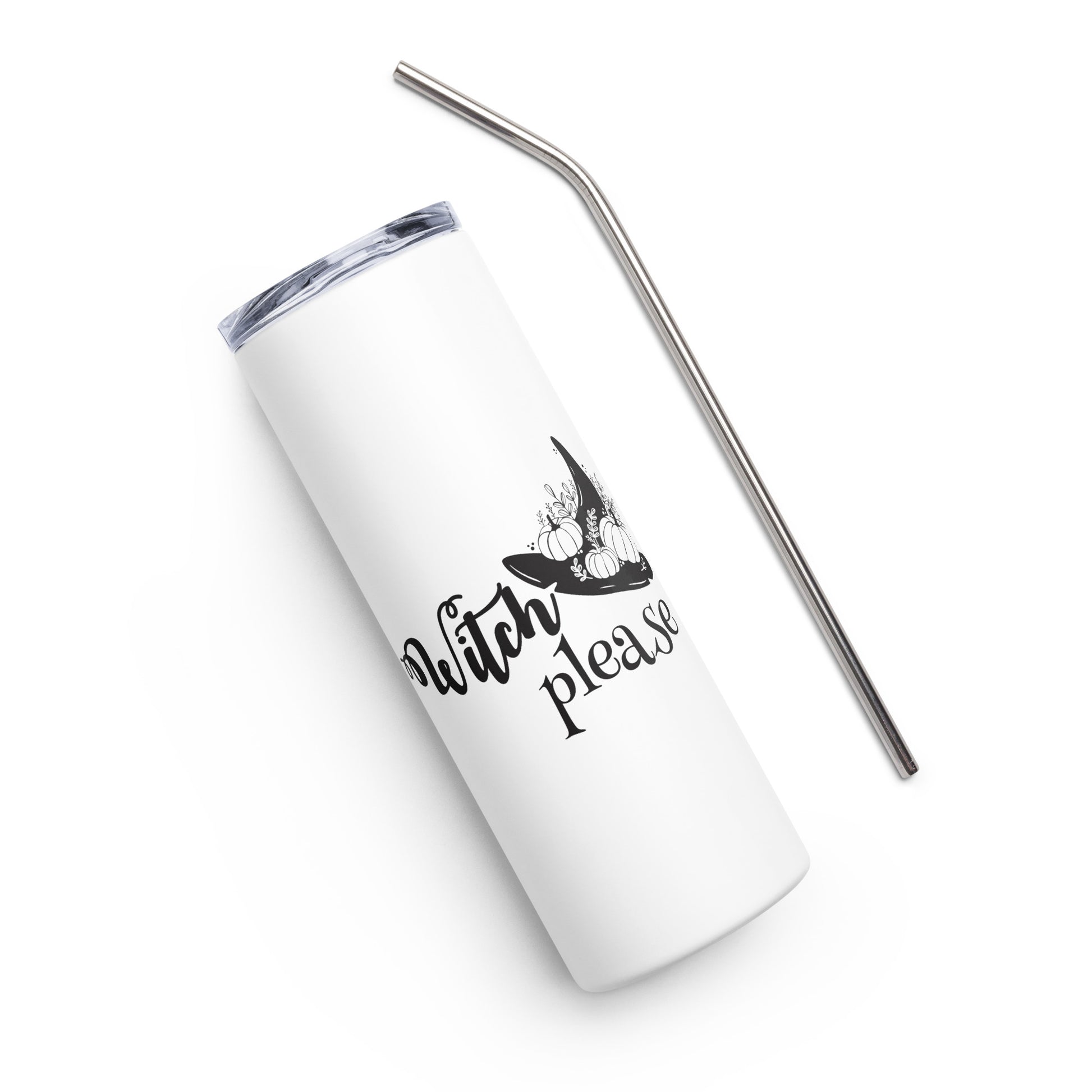 Witch Please Stainless steel tumbler